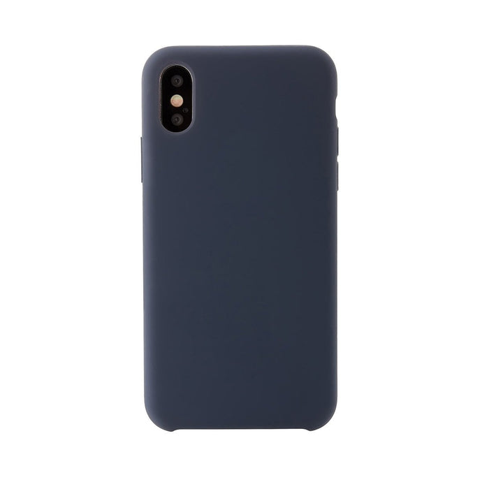 iPhone XS<br>高品質シリコーンスマホケース<br><span>Midnight Blue</span>