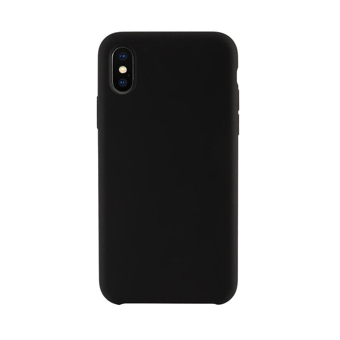 iPhone XS Max<br>高品質シリコーンスマホケース<br><span>Black</span>