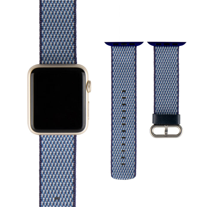 Apple Watch用ナイロンバンド<br> - ブルー