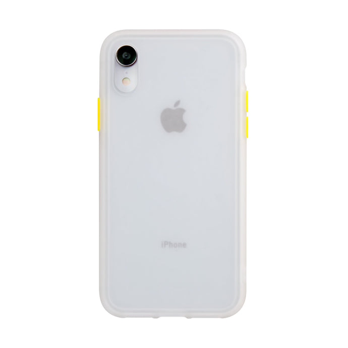 iPhone XR<br>着せ替えボタンの保護ケース<br><span>透明</span>