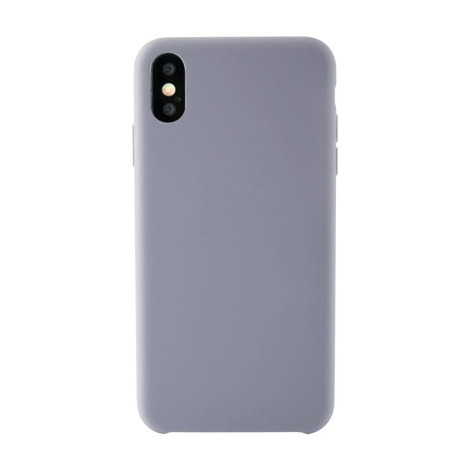 iPhone XS<br>高品質シリコーンスマホケース<br><span>Lavender Gray</span>