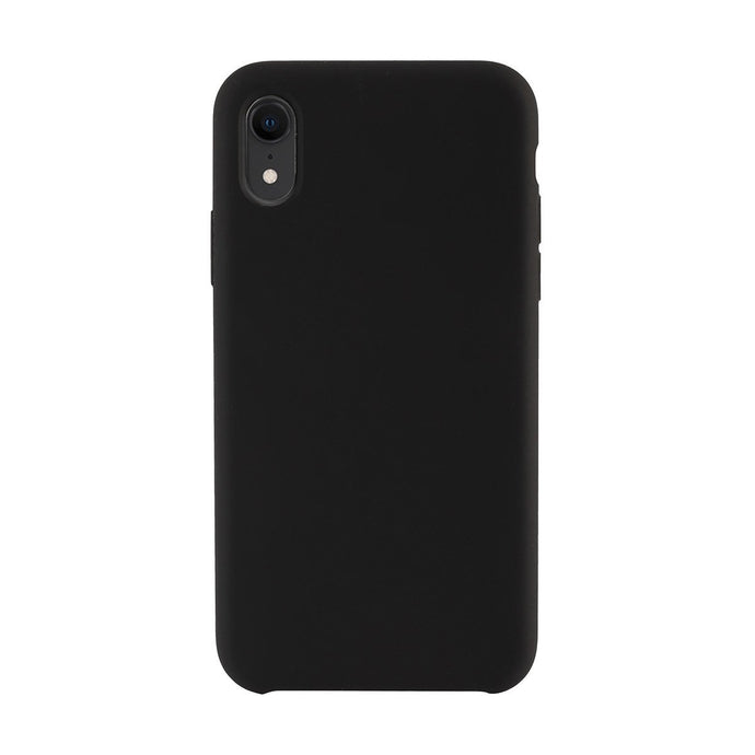 iPhone XR<br>高品質シリコーンスマホケース<br><span>Black</span>