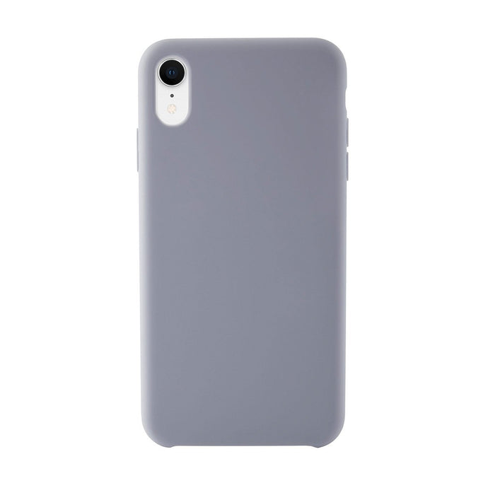 iPhone XR<br>高品質シリコーンスマホケース<br><span>Lavender Gray</span>