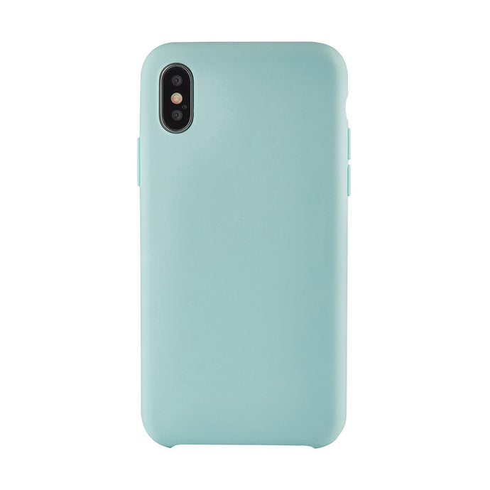 iPhone X<br>高品質シリコーンスマホケース<br><span>Marine Green</span>