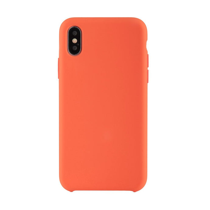 iPhone X<br>高品質シリコーンスマホケース<br><span>Orange</span>