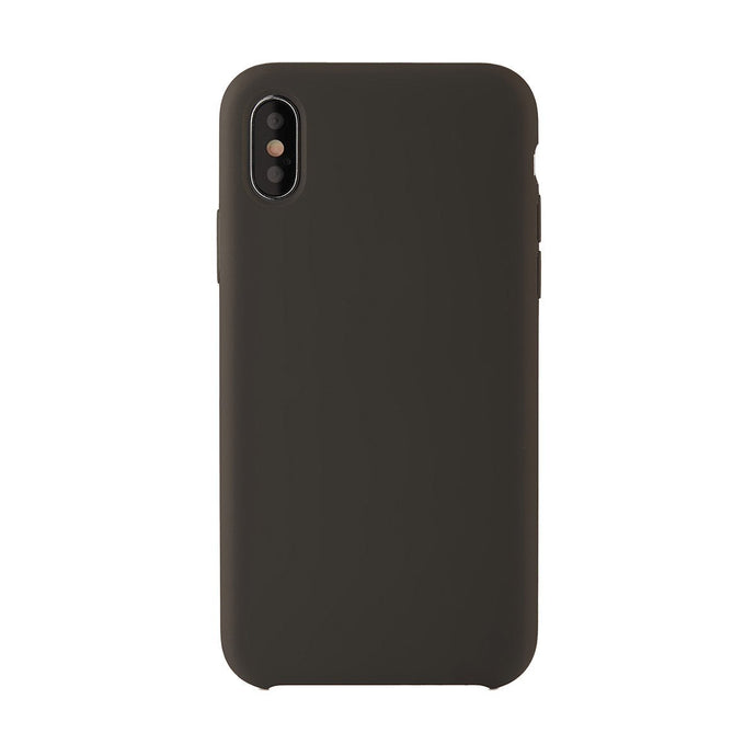 iPhone X<br>高品質シリコーンスマホケース<br><span>Dark Olive</span>