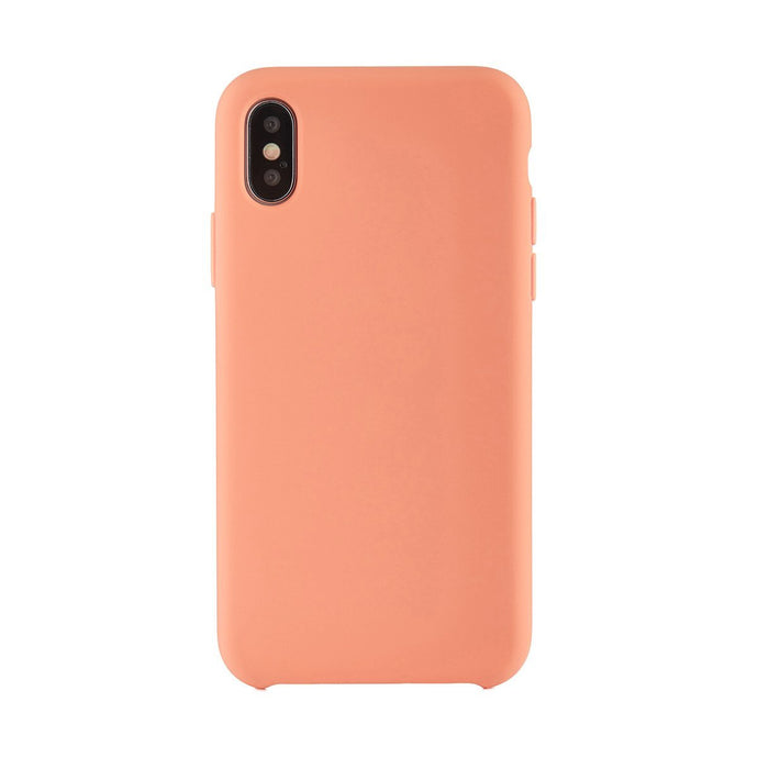 iPhone X<br>高品質シリコーンスマホケース<br><span>Peach</span>