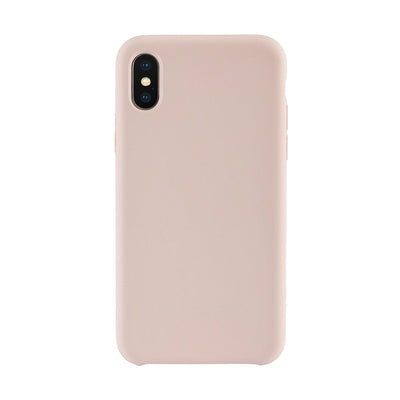 iPhone X<br>高品質シリコーンスマホケース<br><span>Pink Sand</span>