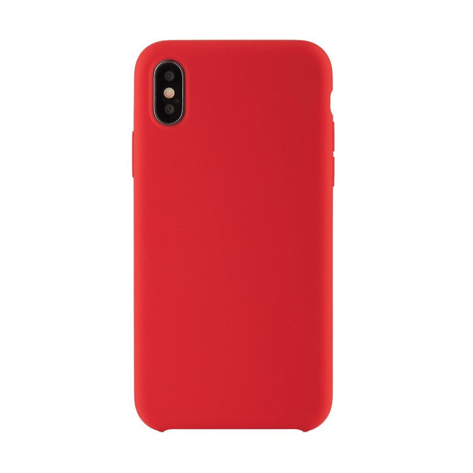 iPhone X<br>高品質シリコーンスマホケース<br><span>Red</span>