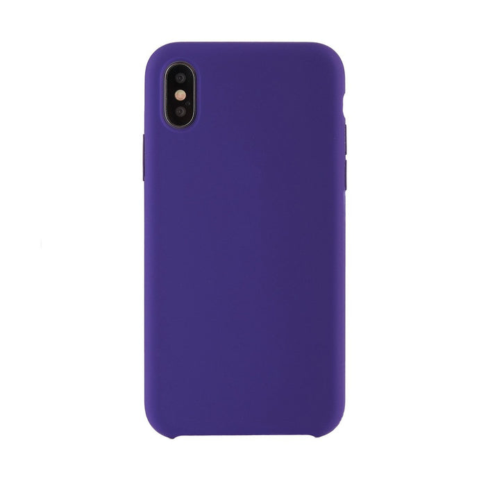 iPhone X<br>高品質シリコーンスマホケース<br><span>Ultra Violet</span>